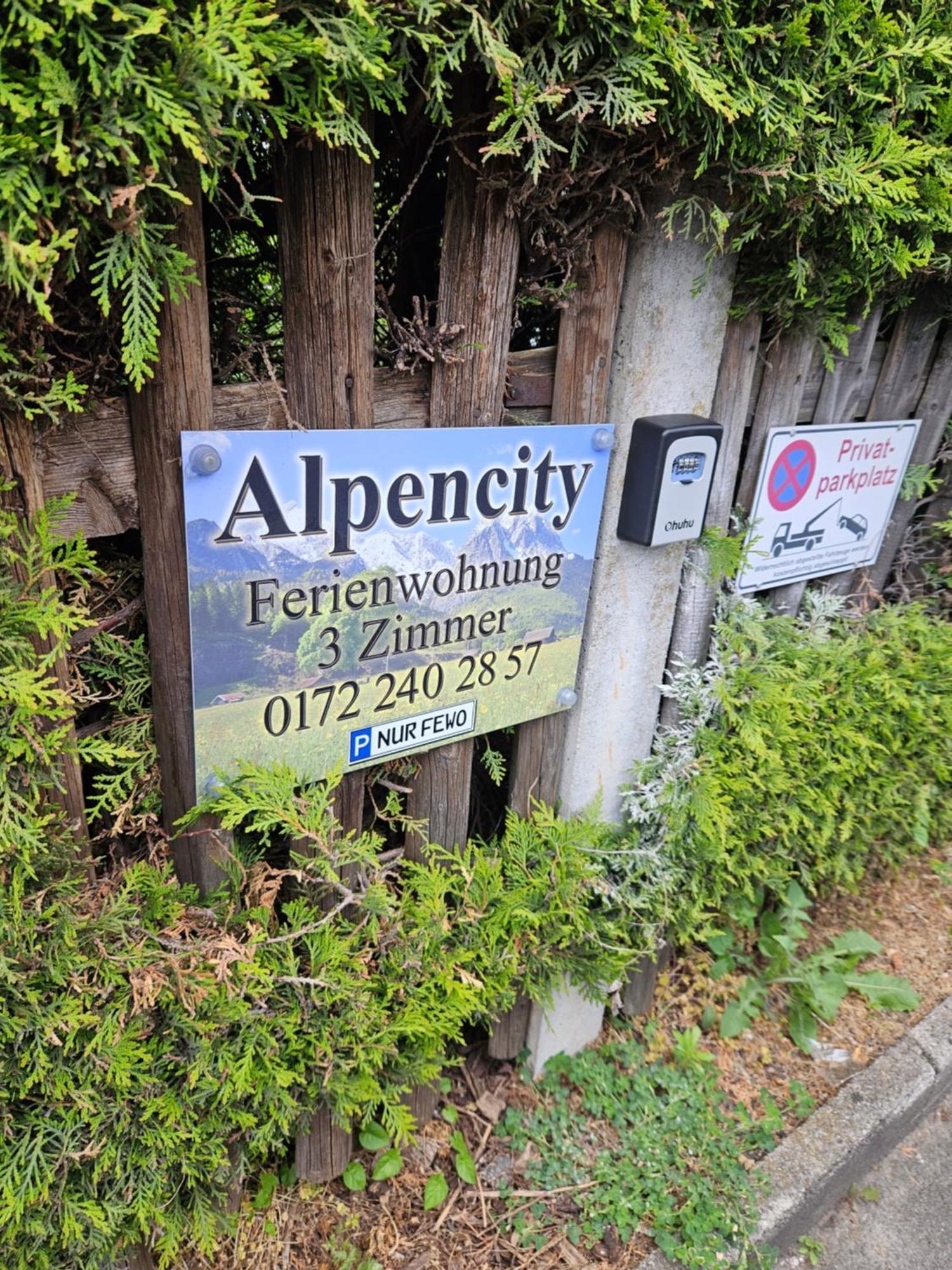 Ferienwohnung Alpencity Garmisch-Partenkirchen Exterior foto